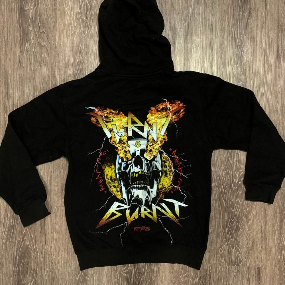 A$AP Ferg - "Turnt x Burnt" Skull Sweatshirt